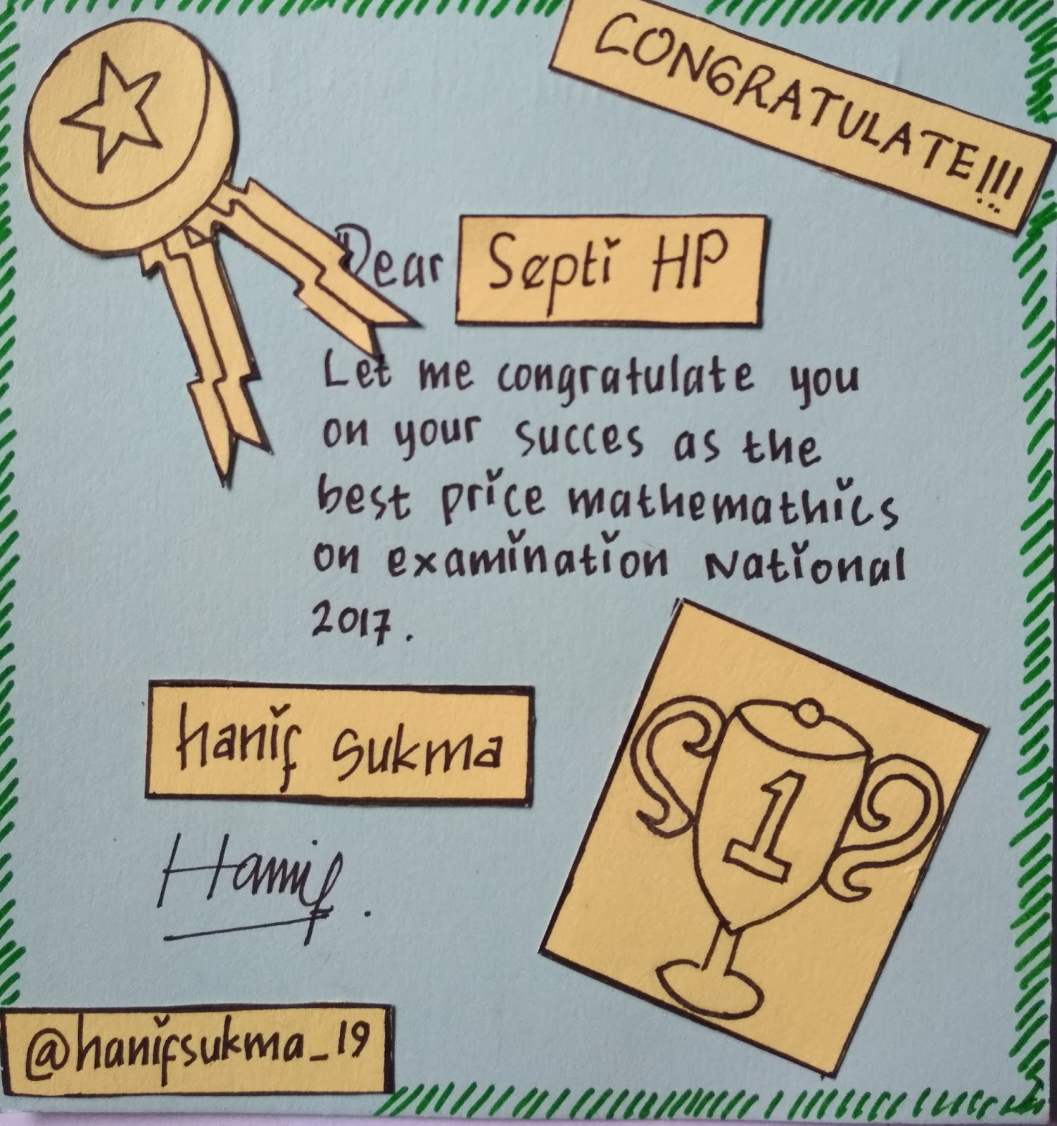 8 Contoh Congratulation Card Kartu Ucapan Selamat Dalam Bahasa Inggris Terbaru