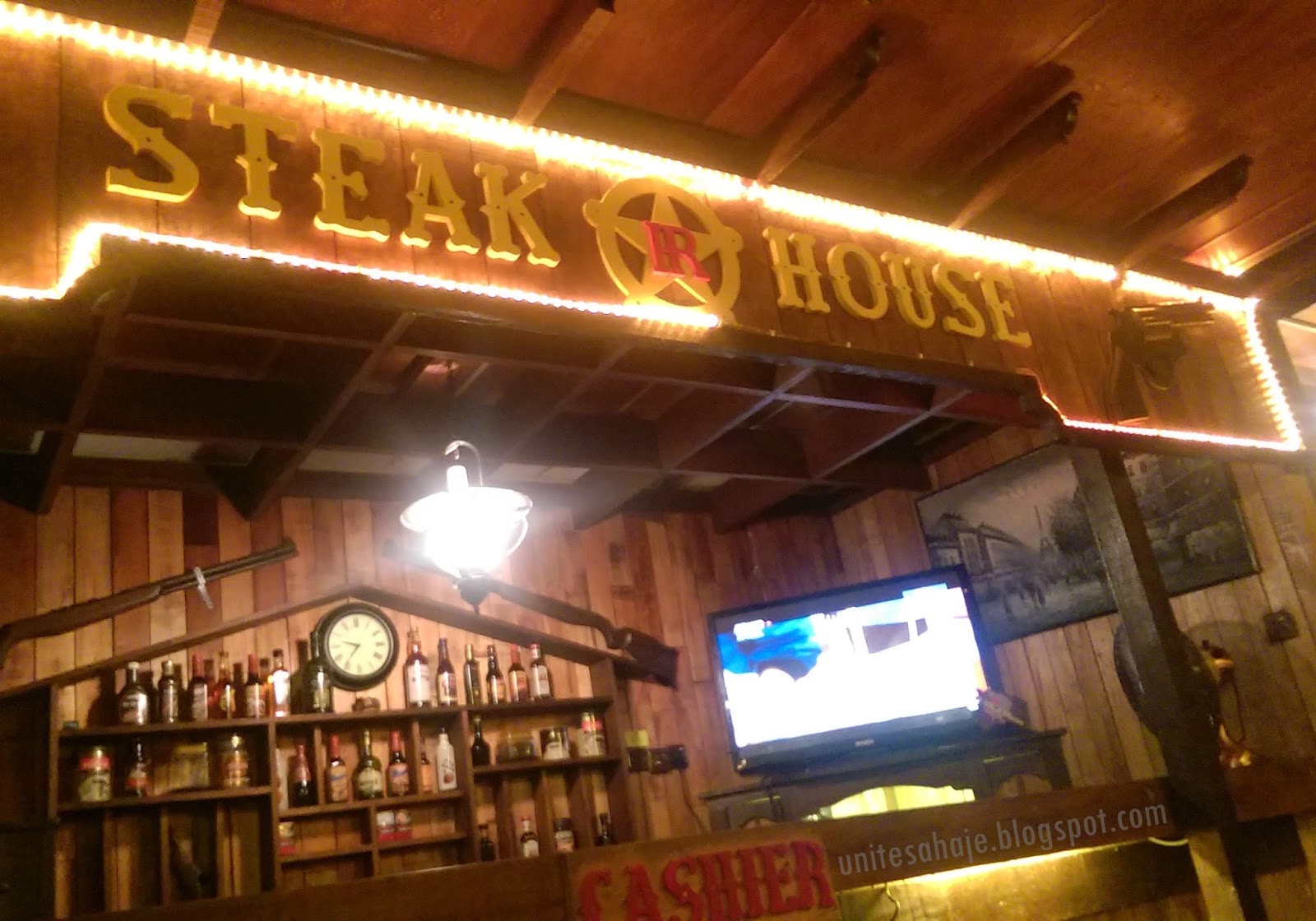 Sambut Hari Jadi ke 23 di HR Steak House, Kampung Baru, Kuala Lumpur.