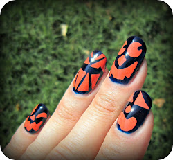 nail jack lantern halloween nails tutorials thanks reading navy polish concrete reverse