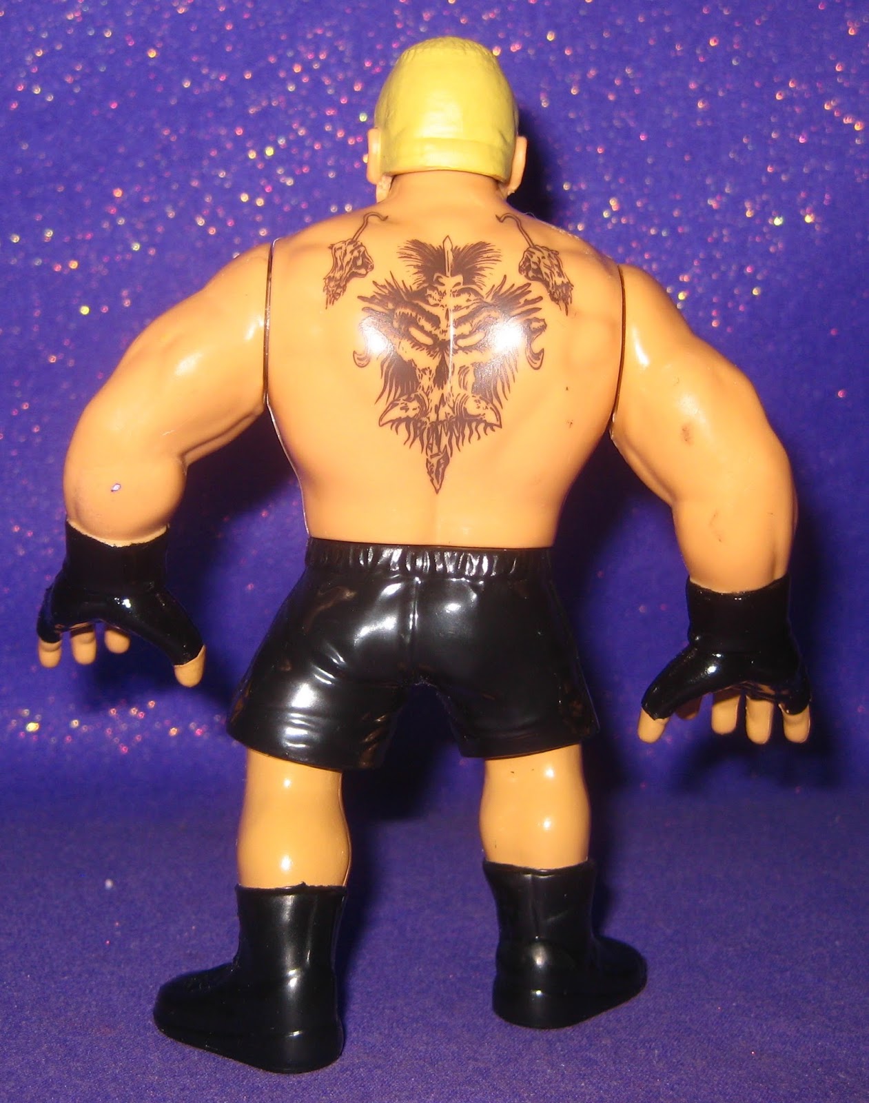 Wwf hasbro WWE Jakks custom warlord head Wrestling Figures 