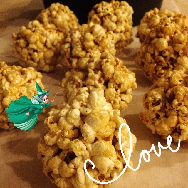 Happily Ever After Gooey popcorn balls without corn syrup!