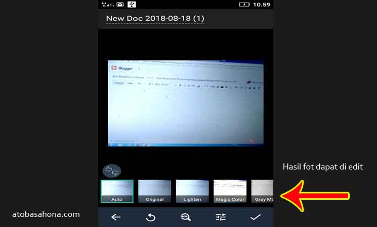 scan menggunakan HP