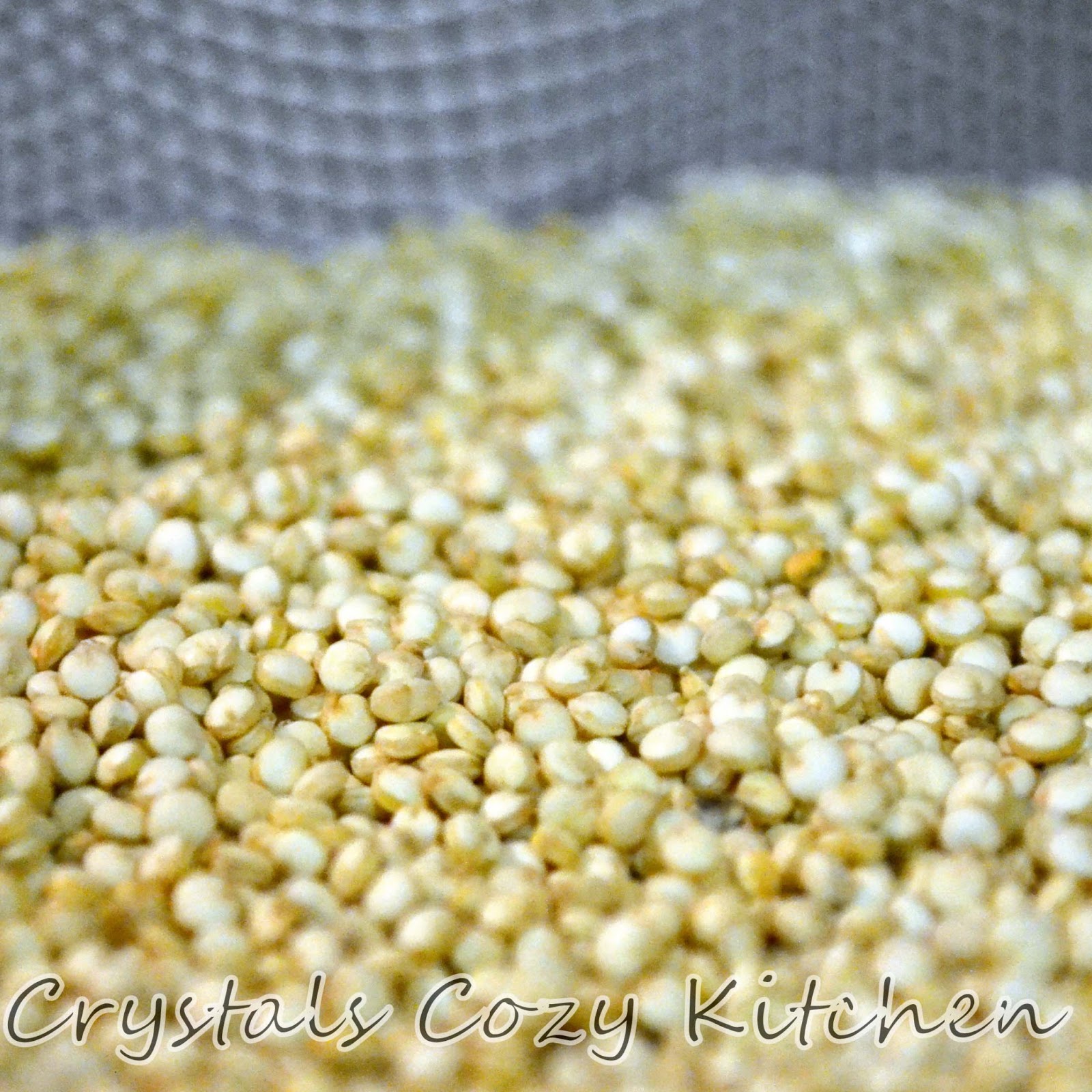 Crystal's Cozy Kitchen How to make Quinoa on the stovetop {Recipe Tex