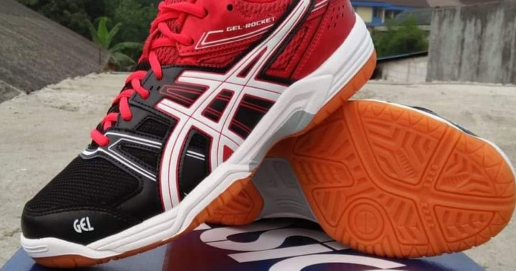 sepatu asic gel rocket