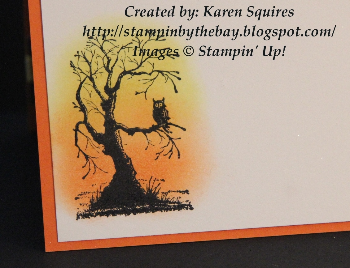 Stampin' By The Bay Best of Halloween Stamp Card