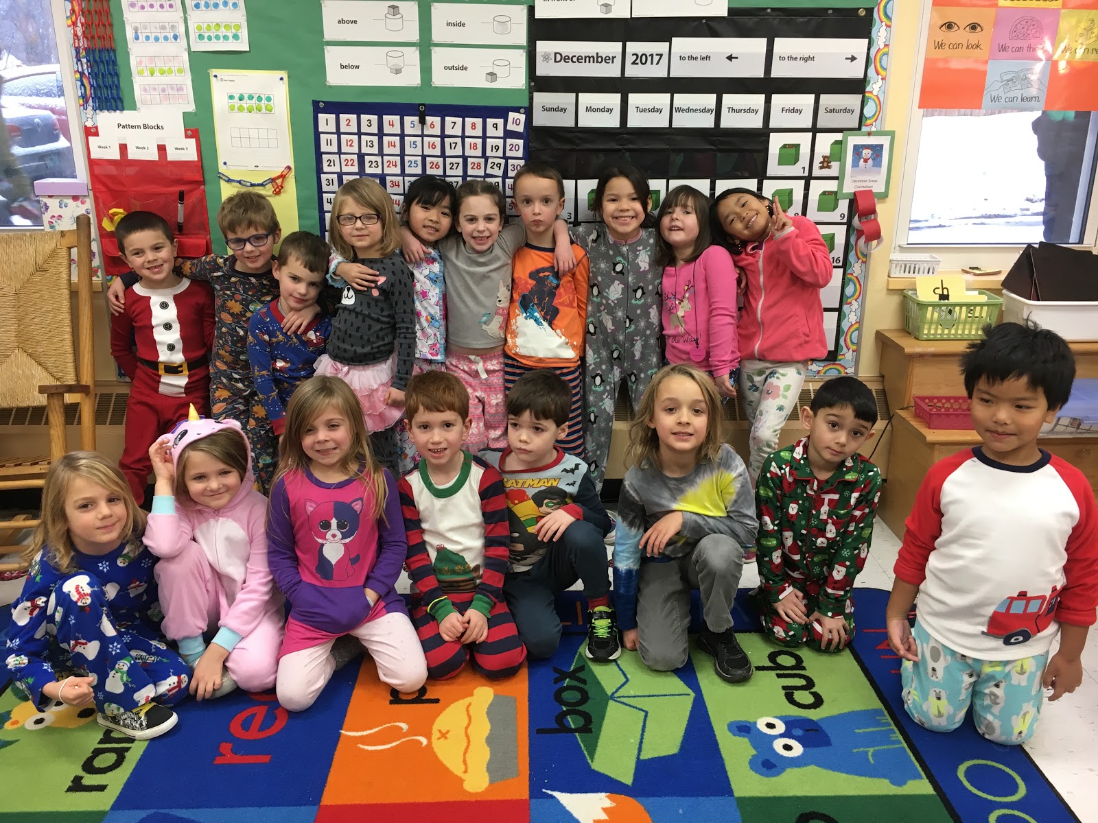 Mrs. Hamilton's Kindergarten Connection Pajama Day