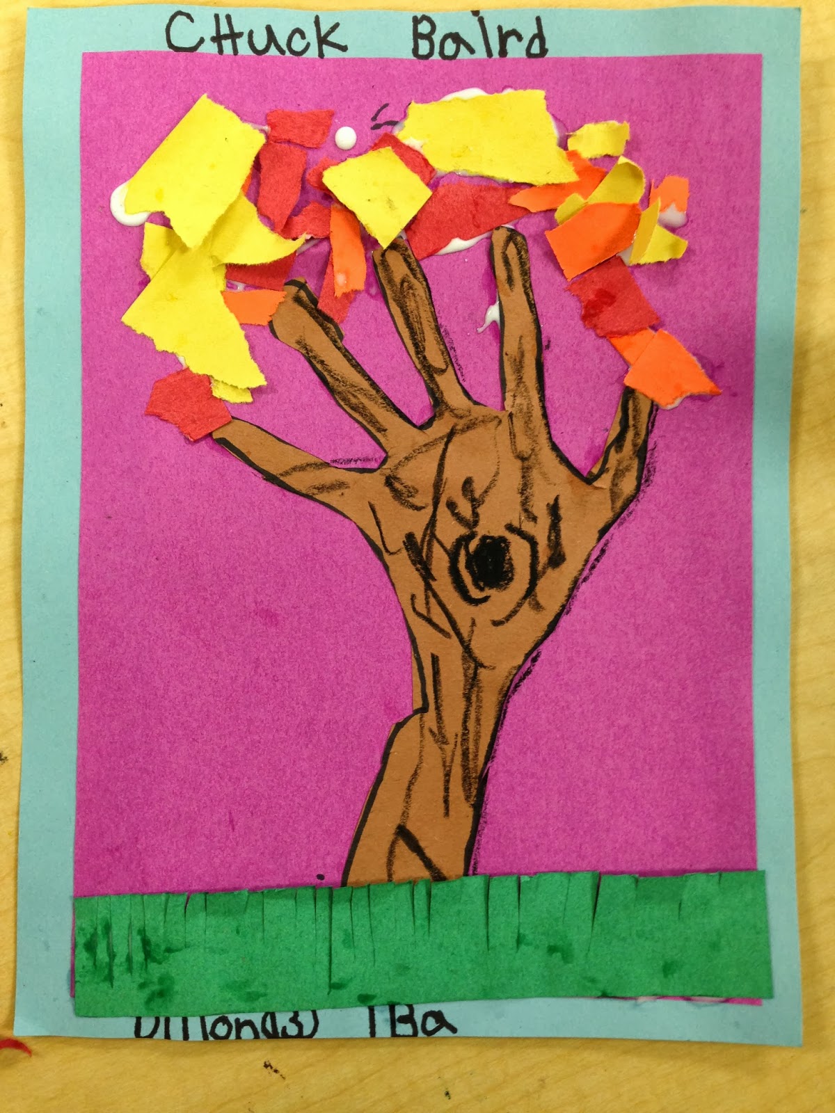 Mr.Kreutinger's Art Room!!!: Sign Language Trees! Chuck Baird