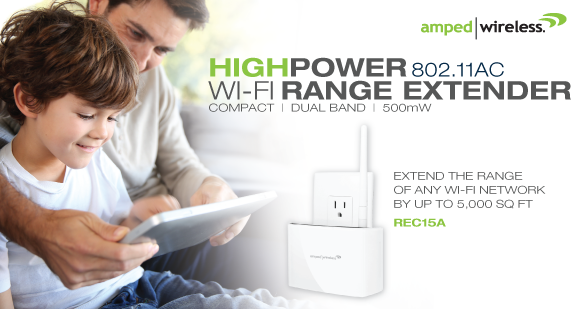 Amped Wireless High Power 802.11ac Wi-Fi Range Extender (REC15A) Review