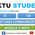 CS307 Data Communication Module-2 Note | S5 CSE