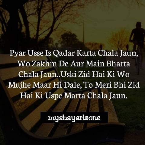 Heart Touching Sensitive Love Shayari Lines Whatsapp Status Image in Hindi