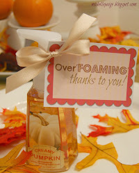 Over'foaming' Thankful Gift