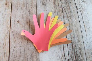 handprint turkey craft