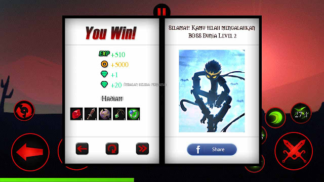 Samurai cheat league of stickman android