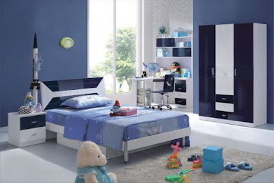 Kamar Tidur Anak Perempuan Minimalis Warna Biru Kamar Tidur Anak Perempuan Minimalis Warna Biru