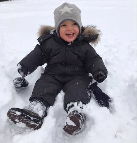 Swedish Princess Madeleine and her children, Princess Leonore and Prince Nicholas at ski center in Verbier, Switzerland