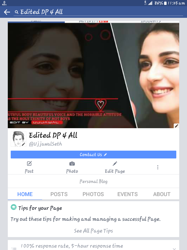 Like this Page for Edited Dpz (Edited DP 4 All)