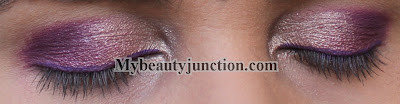 Purple smoky eye EOTD look with Sleek Vintage Romance palette