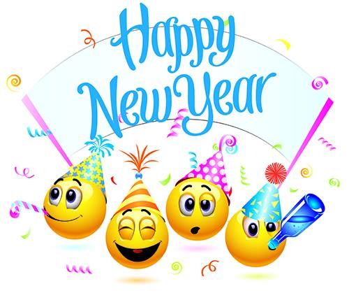 New Year Emoji And Emoticons 2019 New Year Emoji And Emoticons 2019
