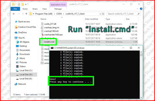 Run install.cmd COD 4 MW 1.8 patch Run install.cmd COD 4 MW 1.8 patch