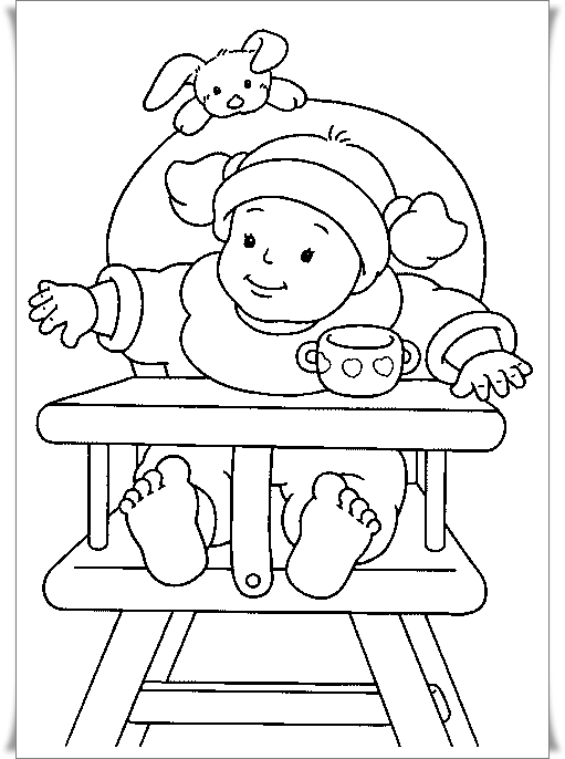 Ausmalbilder Zum Ausdrucken Ausmalbilder Baby