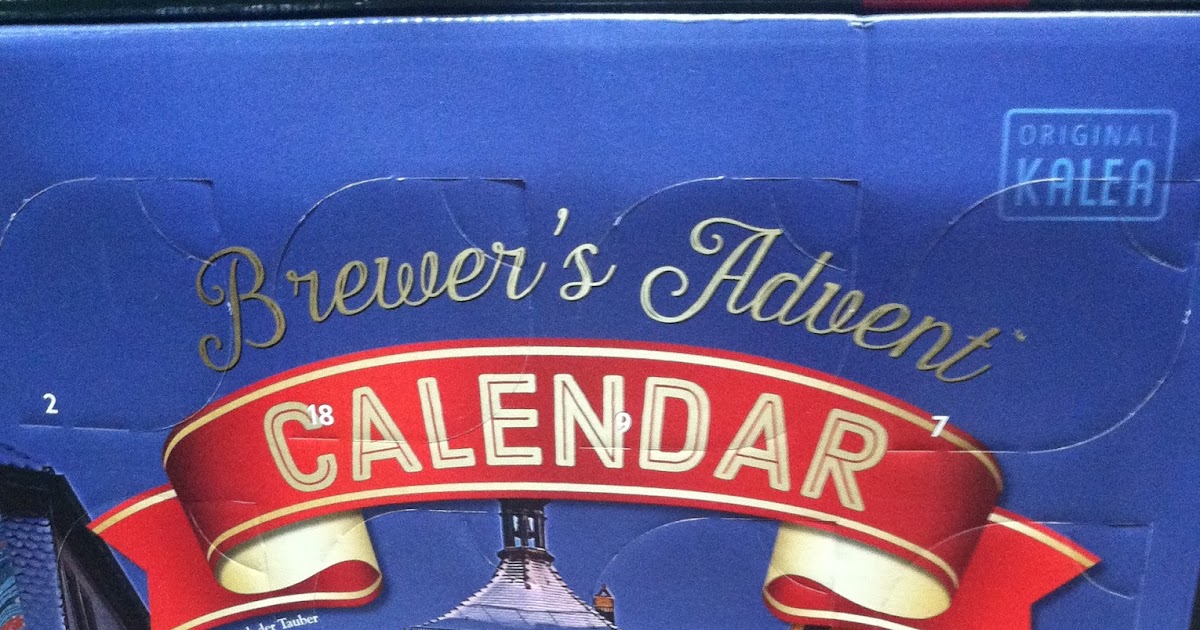 Brewer's Advent Calendar Beers 2016 (24 pack) Costco Weekender