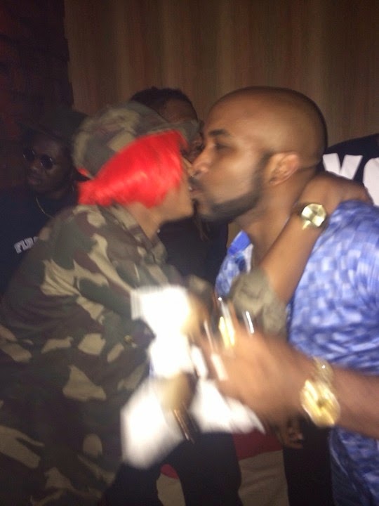 banky w cynthia morgan kissing banky w cynthia morgan kissing