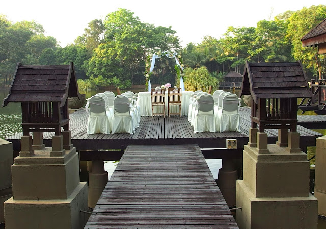 Deck garden wedding Malaysia