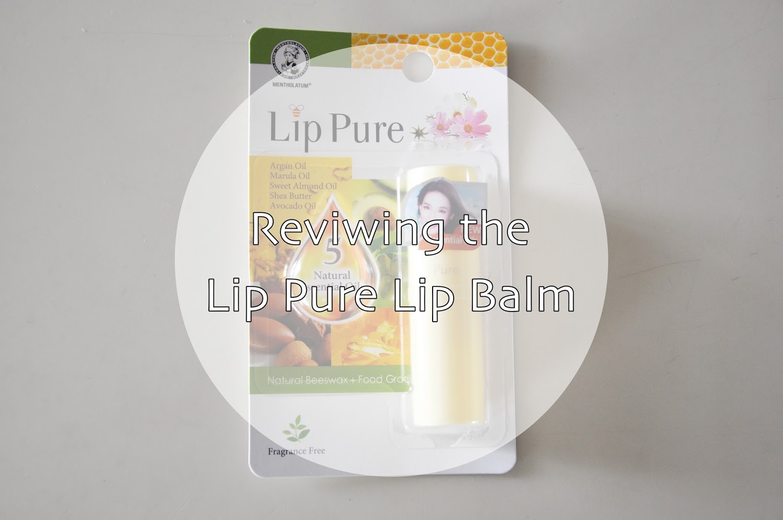 Sara Wanderlust [REVIEW] Lip Pure Lip Balm by Mentholatum