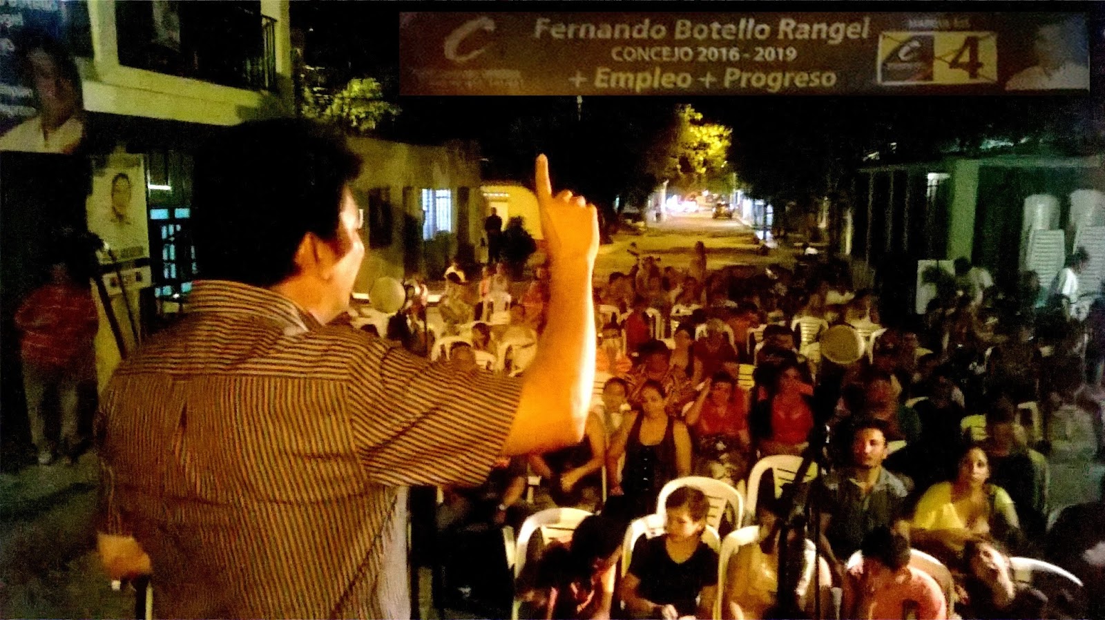 Fernando Botello C4 al Concejo de Cúcuta recibe apoyo total en ...