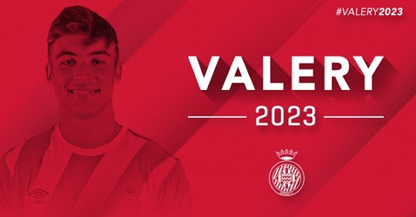 Oficial: El Girona renueva hata 2023 a Valery