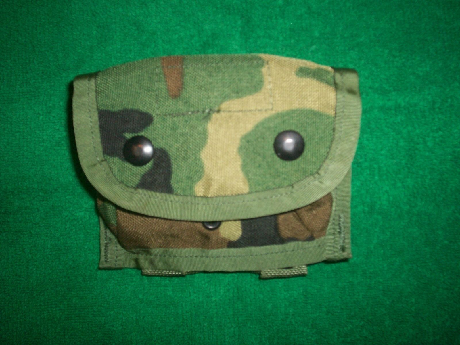 bingbabel Specialty Defense Systems Shotgun Shell Pouch Woodland Camo