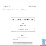 Contoh Proposal Penelitian Tindakan Kelas Format Words.Doc
