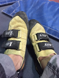 rock-climbing-shoes rock climbing shoes xray