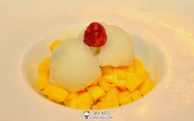 Imagine you always end your meal with a nice mango sorbet desserts @ The Banjaran