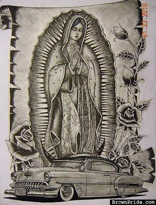 TROPICALIZER: Virgen de Guadalupe // Cholo art