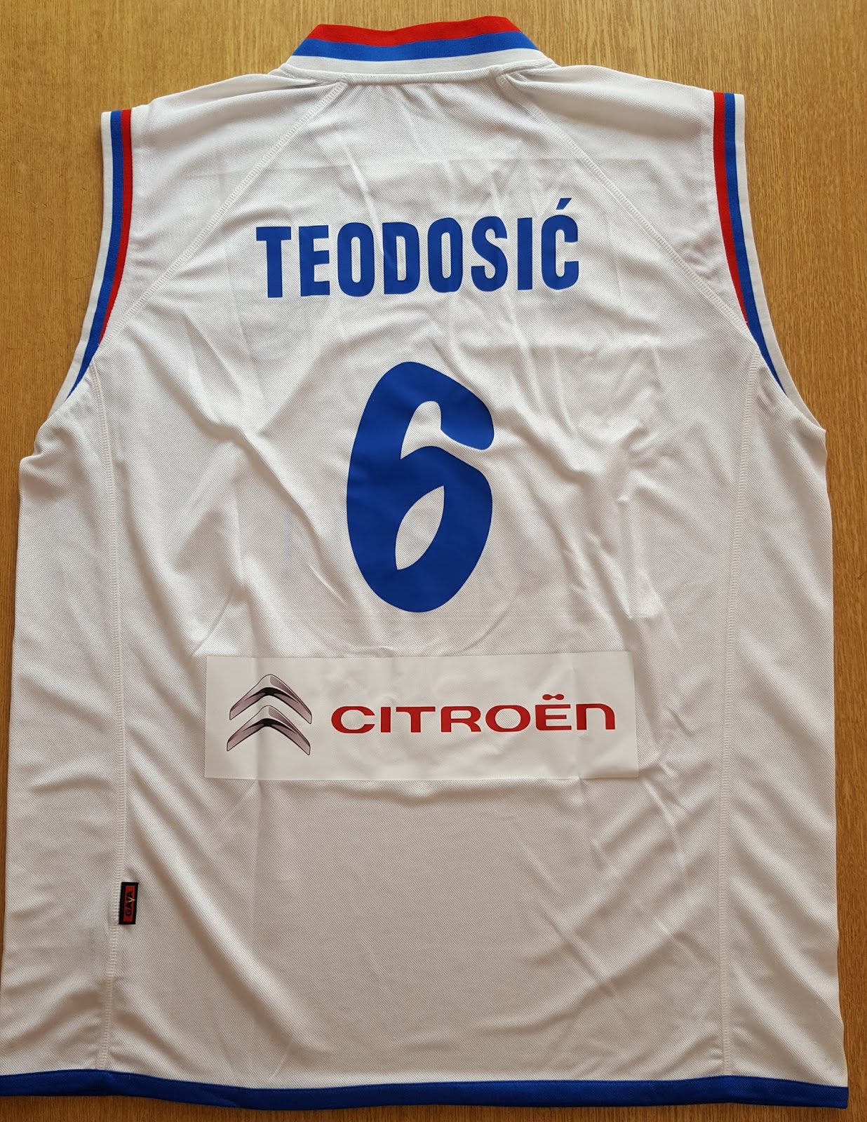 Ac Milan Jersey Men Peak Serbia Home Jersey Nikola Jokic Jersey - Main Image