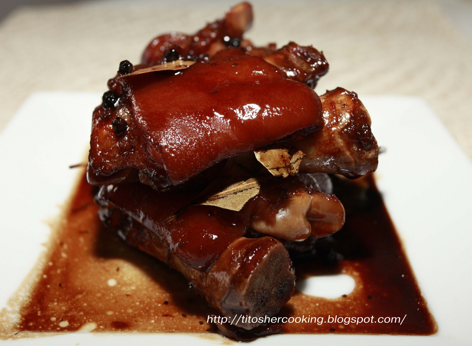 Tito Sherwin's Cooking Recipes Humba Braised Pork Belly w/ Sugar (pig