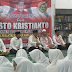 Dapat Salam dari Jokowi-Ma'ruf, Santri Ponpes Abdul Qodir Al Jailani Histeris