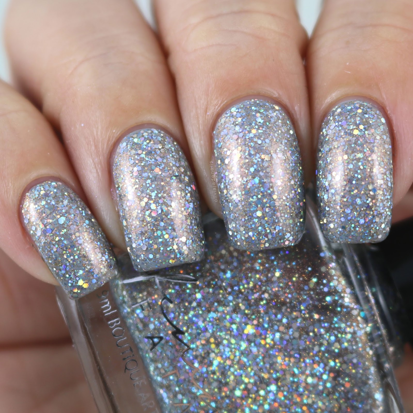 Femme Fatale Cosmetics Wandering Wizard (over China Glaze Wandering Wizard) swatched by Olivia Jade Nails
