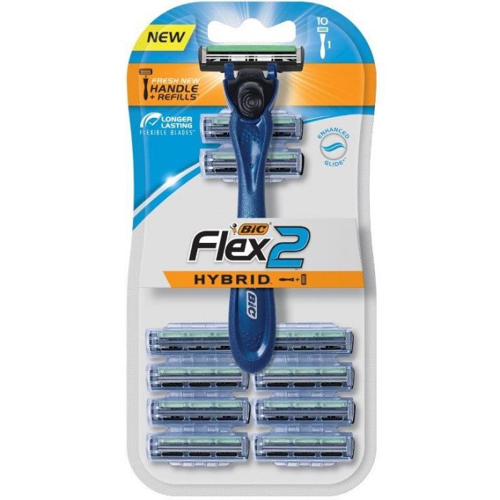 BIC Flex 2 Hybrid Razors 2 Per 10Pack (Save 4!)