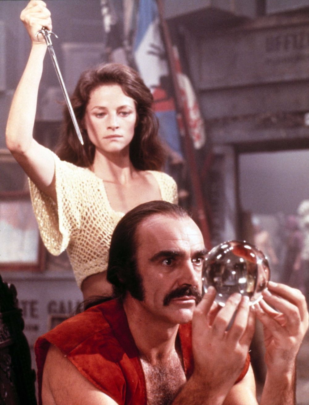 15 Photos of Sean Connery Rocked a Scarlet Mankini in 1974 SciFi Film
