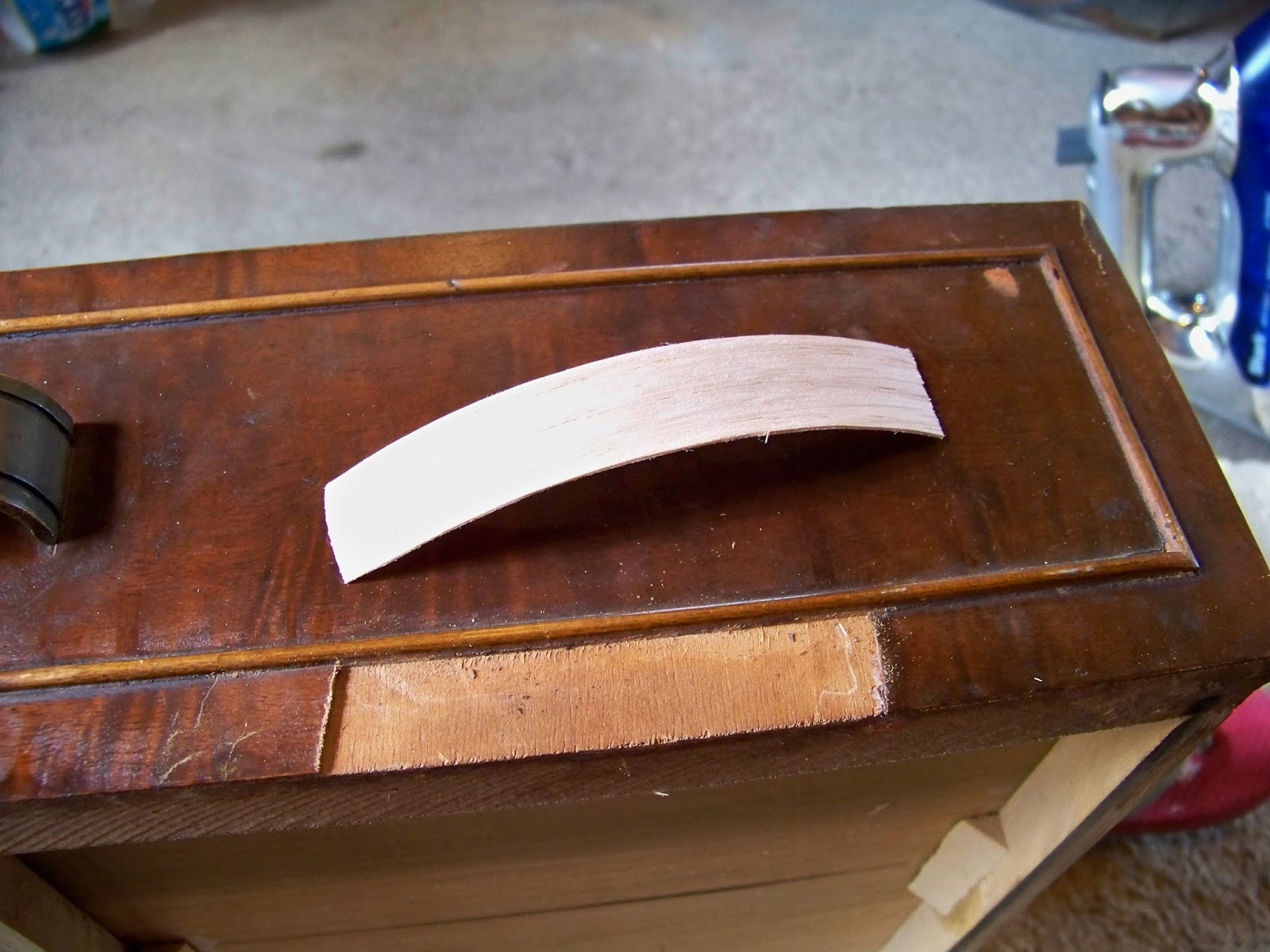 ART IS BEAUTY Bruised and Battered DRESSER turned Blue Beauty, and How