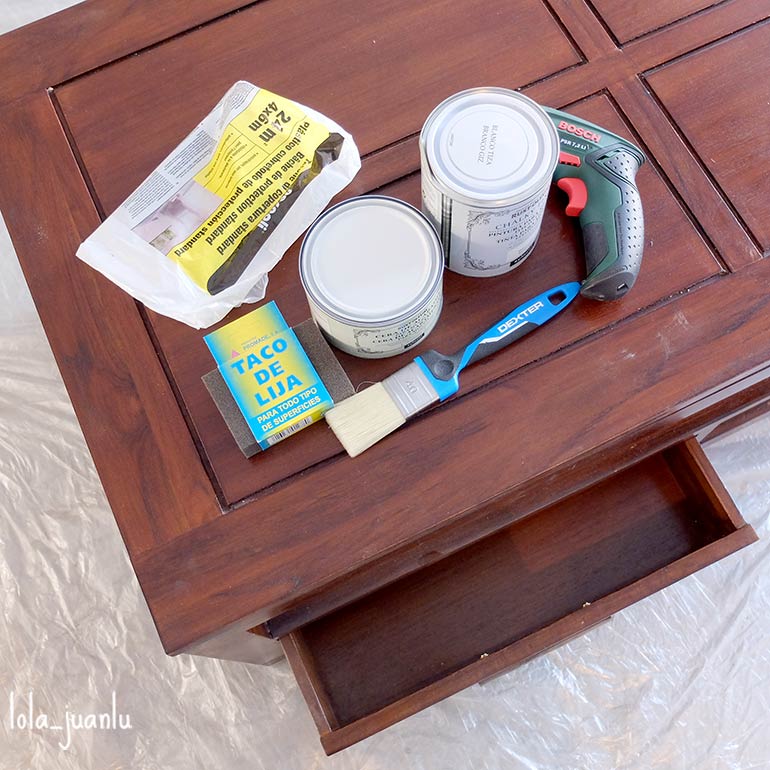 reinado Deseo escritorio Pequeños Accidentes: Cómo pintar una mesa con pintura a la tiza