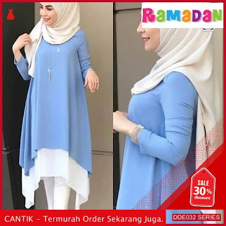 DDE032F59 Fu Brown Neci Blouse Lebaran Atasan 2019 Wanita BMGShop