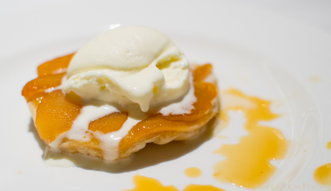 P&O Cruises Ventura, Pear Tart Tatin