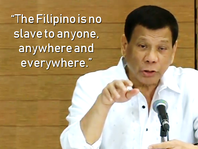 President Rodrigo Duterte  was furious about the latest report of death of a Filipino woman who was found inside a freezer in an abandoned flat in Kuwait, saying he is ready to take “drastic measures” to prevent further loss of lives among overseas Filipino workers (OFWs) in Kuwait and other Gulf nations.  In a press conference in Davao, President Duterte said that Filipinos are not slave to anyone.  Out of his genuine concern for the Overses filipino Workers (OFWs), Duterte could not hold back his anger after reading the news about the death of Joanna Daniela Demafelis.         Duterte again reiterated that he does not want any quarrel with the Arab nations, but he appeal that the governments of these countries to ensure that OFWs in the Middle East are treated right.    “What are you doing to my countrymen? And if I were to do it to your citizens here, would you be happy?” Duterte asked.    “Is there something wrong with your culture? Is there something wrong with the values?”   President Duterte said that he must do something to stop the inhumane treatment to the OFWs, saying that it is useless to be in the position as president if he cannot do anything about it.    The deployment ban of OFWs to Kuwait enforced last month stays indefinitely.  Sponsored Links  President Duterte also directed Labor Secretary Silvestre Bello III to repatriate every Filipinos  in Kuwait who wants to go home in 72  hours. He said that he will ask the help of the airline companies in the Philippines for the transportation.    The President recently met with Kuwait Ambassador to the Philippines Saleh Ahmad Althwaikh and was invited to visit the Gulf state.           Advertisements  Read More:  Body Of Household Worker Found Inside A Freezer In Kuwait; Confirmed Filipina  Senate Approves Bill For Free OFW Handbook    Overseas Filipinos In Qatar Losing Jobs Amid Diplomatic Crisis—DOLE How To Get Philippine International Driving Permit (PIDP)    DFA To Temporarily Suspend One-Day Processing For Authentication Of Documents (Red Ribbon)    SSS Monthly Pension Calculator Based On Monthly Donation    What You Need to Know For A Successful Housing Loan Application    What is Certificate of Good Conduct Which is Required By Employers In the UAE and HOW To Get It?    OWWA Programs And Benefits, Other Concerns Explained By DA Arnel Ignacio And Admin Hans Cacdac   ©2018 THOUGHTSKOTO  www.jbsolis.com   SEARCH JBSOLIS, TYPE KEYWORDS and TITLE OF ARTICLE at the box below