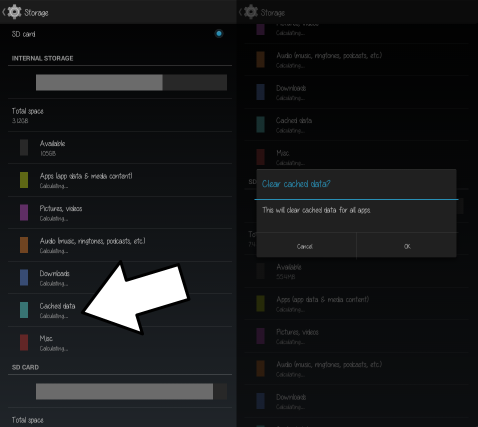 mengatasi Ruang Penyimpanan Tidak Cukup di android