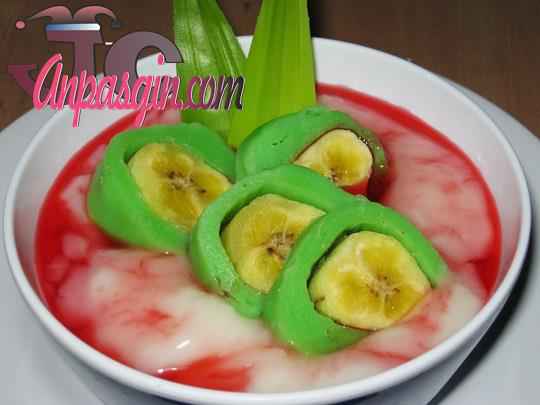 Resep Es Pisang Ijo Resep Es Pisang Ijo