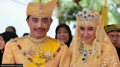 baju pengantin brunei terbaru