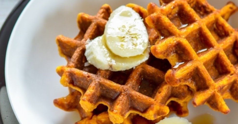 Fitness for Thought: Healthy Sweet Potato Waffles Guilt Free